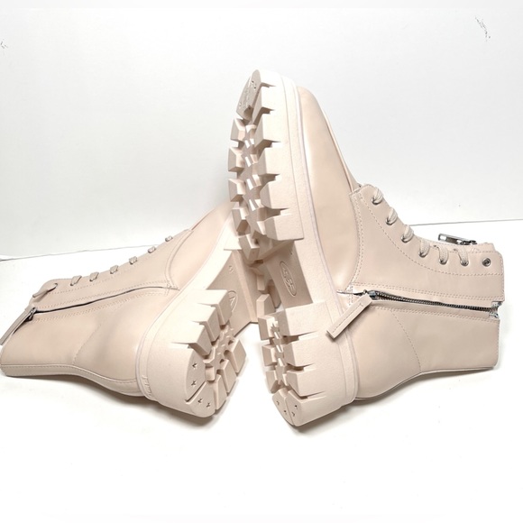 NEW! ASH Lynne Leather Booties moto combat boots - Picture 10 of 11